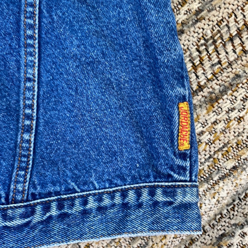Vintage Jordache jean denim vest small - Picture 6 of 6